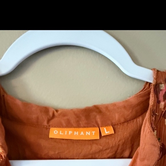 oliphant tuckernuck balloon blouse size large - Picture 5 of 6